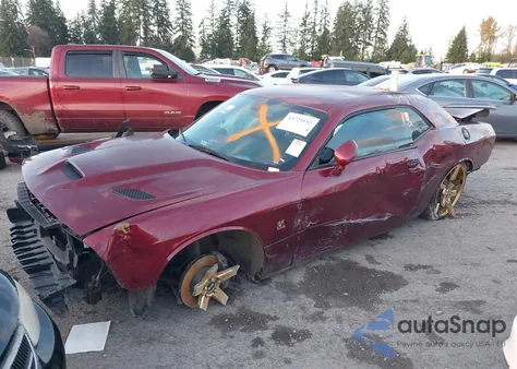 2022 Dodge Challenger R/T Scat Pack z USA, uszkodzony, nr VIN 2C3CDZFJ0NH165060